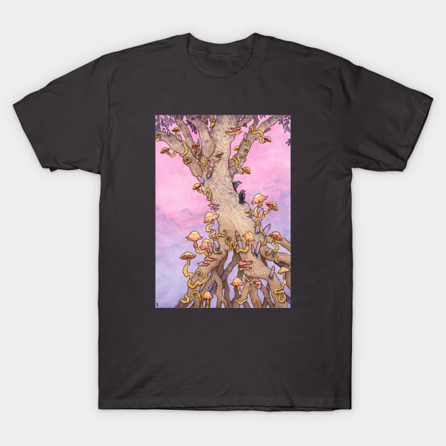 Crows Forest T-Shirt by Serpent's Sun